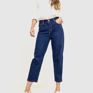 Levi’s Loose Taper Crop Capri Pants Size 28 | Big E Logo | Soft & Broken-In Fit